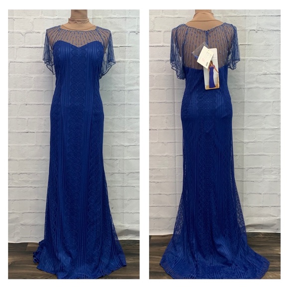 Jasmine Dresses Nwt Long Royal Blue Formal By Jasmine Poshmark